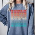 I Will Read Books On A Boat Kids Reading Comfort Colors Sweatshirt Denim