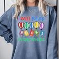 I Will Read Books Everywhere Across America Child Readers Comfort Colors Sweatshirt Denim I Will Read Books Everywhere Across America Child Readers Comfort Colors Sweatshirt Denim