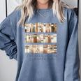 I Will Read Books Here And There I Will Read Books Anywhere Comfort Colors Sweatshirt Denim