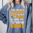 Writer Book Published Author Writers Men Women Comfort Colors Sweatshirt Denim Writer Book Published Author Writers Men Women Comfort Colors Sweatshirt Denim