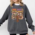 100 Days Of School 100 Days In The Books Librarian Read Comfort Colors Sweatshirt Pepper