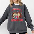100 Days Smarter Shirt Cute Hedgehog Love Books School Tee Comfort Colors Sweatshirt Pepper