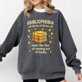 Abibliophobia Book Lover Reading Humor Graphic Comfort Colors Sweatshirt Pepper Abibliophobia Book Lover Reading Humor Graphic Comfort Colors Sweatshirt Pepper