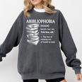 Abibliophobia Reading Bookworm Comfort Colors Sweatshirt Pepper Abibliophobia Reading Bookworm Comfort Colors Sweatshirt Pepper