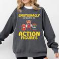 Action Figure Collector Comic Books Comfort Colors Sweatshirt Pepper