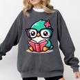 Adorable Book Lover Humming Bird With Reading Glasses Cute Comfort Colors Sweatshirt Pepper Adorable Book Lover Humming Bird With Reading Glasses Cute Comfort Colors Sweatshirt Pepper