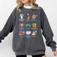 Ally Anti Trump Liberal BLM Love Is Love Banned Books Icons Comfort Colors Sweatshirt Pepper