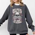 Anti-Social Book Club Go Away Im Reading Comfort Colors Sweatshirt Pepper Anti-Social Book Club Go Away Im Reading Comfort Colors Sweatshirt Pepper