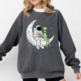 Astronaut Reading Book To Alien Moon Space Book Lover Men Comfort Colors Sweatshirt Pepper Astronaut Reading Book To Alien Moon Space Book Lover Men Comfort Colors Sweatshirt Pepper