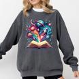 Astronomy Space Lover Books Bookworm Comfort Colors Sweatshirt Pepper