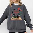 Audiobook Lover Bookish I Paused My Audiobook For This Comfort Colors Sweatshirt Pepper