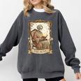 The Aunt Tarot Card Women Skeleton Aunty Book Lover Comfort Colors Sweatshirt Pepper The Aunt Tarot Card Women Skeleton Aunty Book Lover Comfort Colors Sweatshirt Pepper