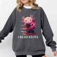 Axolotl Book Lover Librarian Reading Library Readers Comfort Colors Sweatshirt Pepper Axolotl Book Lover Librarian Reading Library Readers Comfort Colors Sweatshirt Pepper