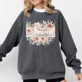 Barely Tolerable Book Floral Bookworm Lover Bookish Premium Comfort Colors Sweatshirt Pepper Barely Tolerable Book Floral Bookworm Lover Bookish Premium Comfort Colors Sweatshirt Pepper