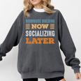 Birdhouse Building Now Minimal Socializing Introvert Comfort Colors Sweatshirt Pepper Birdhouse Building Now Minimal Socializing Introvert Comfort Colors Sweatshirt Pepper