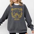 Book Club Since Reading Club EST 2024 Book Lover Social Club Comfort Colors Sweatshirt Pepper