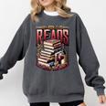 My Book Club Reads Between The Wines Book Club Reading Comfort Colors Sweatshirt Pepper