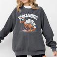 Book Dinosaur T-Rex Bookworm Dino Book Reading Comfort Colors Sweatshirt Pepper Book Dinosaur T-Rex Bookworm Dino Book Reading Comfort Colors Sweatshirt Pepper