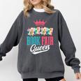 Book Fair Queen Comfort Colors Sweatshirt Pepper