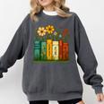 Book Flower 8647 Foxtrots Deltas Tangos Comfort Colors Sweatshirt Pepper Book Flower 8647 Foxtrots Deltas Tangos Comfort Colors Sweatshirt Pepper