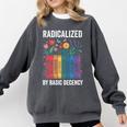 Book Flower Radicalized By Basic Decency Feminist Leftist Comfort Colors Sweatshirt Pepper Book Flower Radicalized By Basic Decency Feminist Leftist Comfort Colors Sweatshirt Pepper