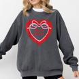 Book Lover Comfort Colors Sweatshirt Pepper