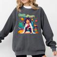 Book Lover Woman Woman Book Hangover Comfort Colors Sweatshirt Pepper