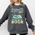 Book Lover Writer Author Comfort Colors Sweatshirt Pepper