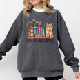 Book Lovers I Have No Shelf Control Comfort Colors Sweatshirt Pepper