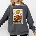 Book Reading Tarot Card The Reader Comfort Colors Sweatshirt Pepper Book Reading Tarot Card The Reader Comfort Colors Sweatshirt Pepper