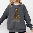 All Booked For Christmas Book Tree Book Lover Teacher Comfort Colors Sweatshirt Pepper All Booked For Christmas Book Tree Book Lover Teacher Comfort Colors Sweatshirt Pepper