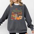 All Booked For Fall Books Coffee Fall Leaves Pumpkins Autumn Comfort Colors Sweatshirt Pepper All Booked For Fall Books Coffee Fall Leaves Pumpkins Autumn Comfort Colors Sweatshirt Pepper