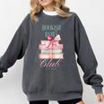Bookish Babes Club Cute Pink Book Stack With Bow Comfort Colors Sweatshirt Pepper Bookish Babes Club Cute Pink Book Stack With Bow Comfort Colors Sweatshirt Pepper