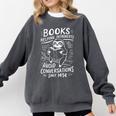 Books Helping Introverts Avoid Conversations Since 1454 Comfort Colors Sweatshirt Pepper Books Helping Introverts Avoid Conversations Since 1454 Comfort Colors Sweatshirt Pepper