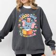 Books Lovers Kids Women Men It's A Good Day To Read A Book Comfort Colors Sweatshirt Pepper