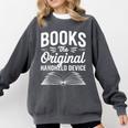 Books The Original Handheld Device Book Reading Comfort Colors Sweatshirt Pepper Books The Original Handheld Device Book Reading Comfort Colors Sweatshirt Pepper