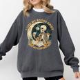 I Like My Books Spicy & My Coffee Icy Skeleton Read Book Comfort Colors Sweatshirt Pepper I Like My Books Spicy & My Coffee Icy Skeleton Read Book Comfort Colors Sweatshirt Pepper