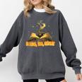 Books Tea Repeat Comfort Colors Sweatshirt Pepper