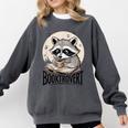 Booktrovert Raccoon Reading And Coffee For Book Lover Comfort Colors Sweatshirt Pepper Booktrovert Raccoon Reading And Coffee For Book Lover Comfort Colors Sweatshirt Pepper