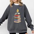 Bookworm Cockatiel Bird Reading Books Drinking Coffee Lover Comfort Colors Sweatshirt Pepper Bookworm Cockatiel Bird Reading Books Drinking Coffee Lover Comfort Colors Sweatshirt Pepper
