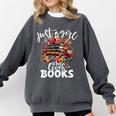 Bookworm For Women Just A Girl Who Loves Books Comfort Colors Sweatshirt Pepper Bookworm For Women Just A Girl Who Loves Books Comfort Colors Sweatshirt Pepper