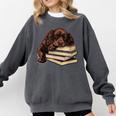 Boykin Spaniel Books Dog Breed Graphic Comfort Colors Sweatshirt Pepper Boykin Spaniel Books Dog Breed Graphic Comfort Colors Sweatshirt Pepper