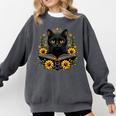 Cat For Women Book Lover Cute Cat And Book Comfort Colors Sweatshirt Pepper Cat For Women Book Lover Cute Cat And Book Comfort Colors Sweatshirt Pepper