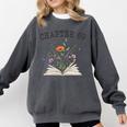 Chapter 69 Book Lovers & Readers 69th Birthday Wildflowers Comfort Colors Sweatshirt Pepper Chapter 69 Book Lovers & Readers 69th Birthday Wildflowers Comfort Colors Sweatshirt Pepper