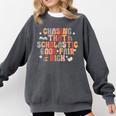 CHASING THAT SCHOLASTIC BOOK FAIR HIGH Comfort Colors Sweatshirt Pepper