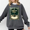 A Christmas Carol Book Cover By Charles Dickens Comfort Colors Sweatshirt Pepper A Christmas Carol Book Cover By Charles Dickens Comfort Colors Sweatshirt Pepper