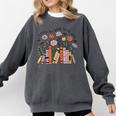 I Closed My Book To Be Here Floral Bookworm Reading Comfort Colors Sweatshirt Pepper I Closed My Book To Be Here Floral Bookworm Reading Comfort Colors Sweatshirt Pepper