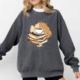 Coffee And Books Adult Books Lover Reading Comfort Colors Sweatshirt Pepper Coffee And Books Adult Books Lover Reading Comfort Colors Sweatshirt Pepper