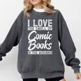 Comic Book Comfort Colors Sweatshirt Pepper