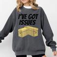 Comic Book For Men Women Comic Book Collector Comfort Colors Sweatshirt Pepper
